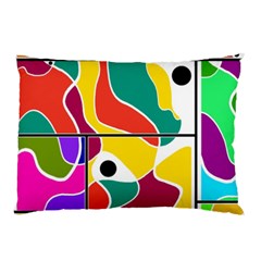 Colorful Windows  Pillow Case (two Sides)