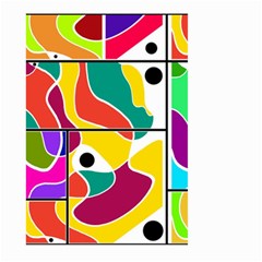 Colorful Windows  Large Garden Flag (two Sides)