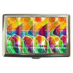 Abstract Sunrise Cigarette Money Cases