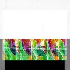 Abstract Sunrise Rectangular Jigsaw Puzzl