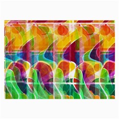 Abstract Sunrise Large Glasses Cloth