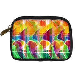 Abstract Sunrise Digital Camera Cases by Valentinaart