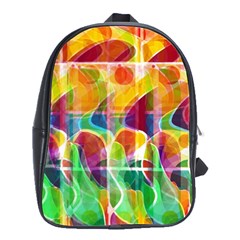 Abstract Sunrise School Bags(large) 