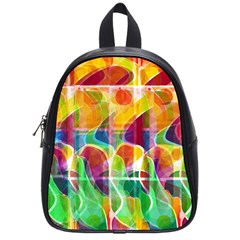 Abstract Sunrise School Bags (small)  by Valentinaart