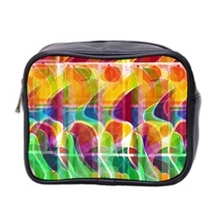 Abstract Sunrise Mini Toiletries Bag 2-side by Valentinaart