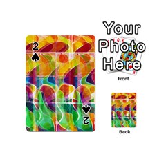 Abstract Sunrise Playing Cards 54 (mini)  by Valentinaart