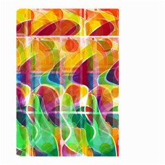 Abstract Sunrise Small Garden Flag (two Sides) by Valentinaart