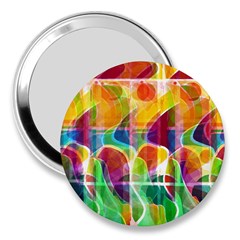 Abstract Sunrise 3  Handbag Mirrors