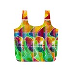 Abstract sunrise Full Print Recycle Bags (S)  Front