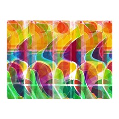 Abstract Sunrise Double Sided Flano Blanket (mini) 