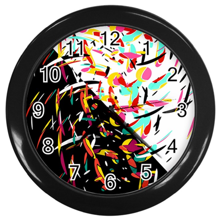 Little things  Wall Clocks (Black)