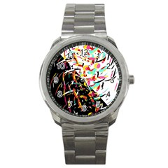 Little Things  Sport Metal Watch by Valentinaart