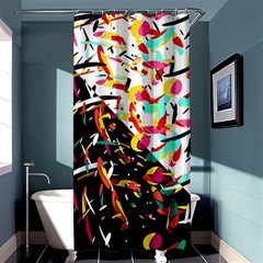 Little Things  Shower Curtain 36  X 72  (stall)  by Valentinaart