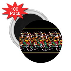 Colorful barbwire  2.25  Magnets (100 pack) 