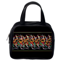 Colorful barbwire  Classic Handbags (One Side)