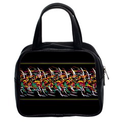 Colorful barbwire  Classic Handbags (2 Sides)