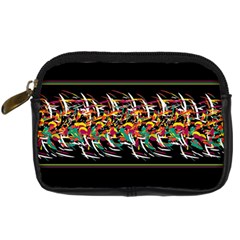 Colorful barbwire  Digital Camera Cases