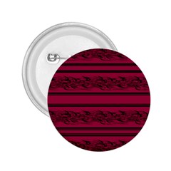 Red Barbwire Pattern 2 25  Buttons