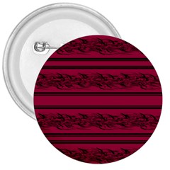 Red Barbwire Pattern 3  Buttons