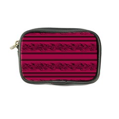 Red Barbwire Pattern Coin Purse