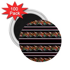 Colorful Barbwire 2 25  Magnets (100 Pack) 