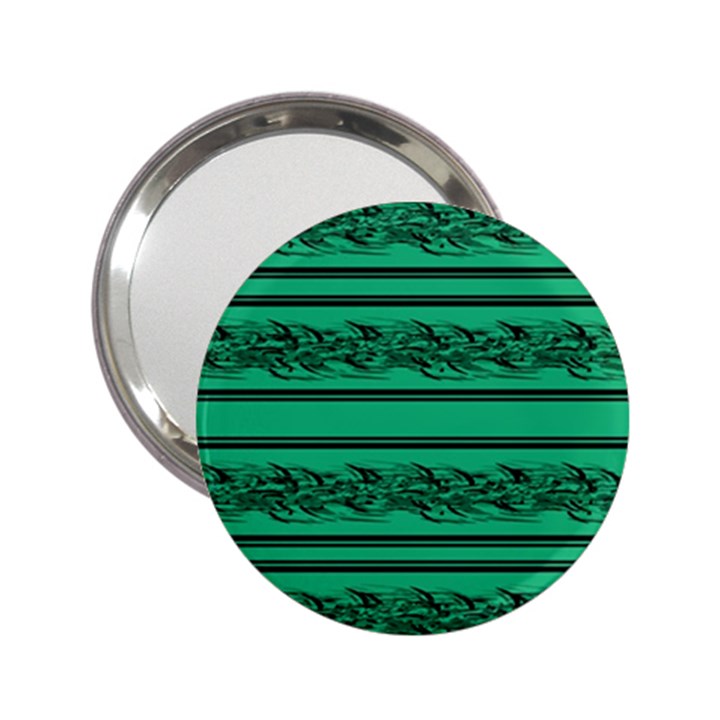 Green barbwire 2.25  Handbag Mirrors