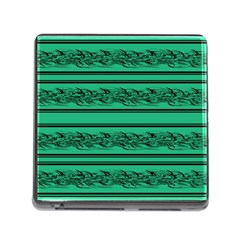 Green Barbwire Memory Card Reader (square)