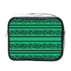 Green Barbwire Mini Toiletries Bags