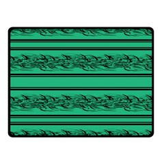 Green Barbwire Fleece Blanket (small)