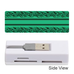 Green Barbwire Memory Card Reader (stick) 