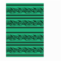 Green Barbwire Large Garden Flag (two Sides)