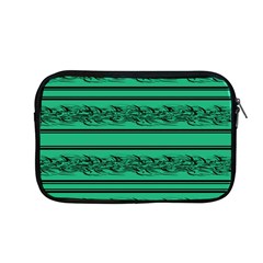 Green Barbwire Apple Macbook Pro 13  Zipper Case by Valentinaart