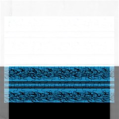 Blue Barbwire Rectangular Jigsaw Puzzl