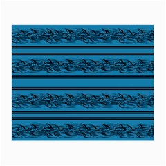 Blue Barbwire Small Glasses Cloth