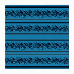 Blue barbwire Medium Glasses Cloth