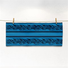 Blue Barbwire Cosmetic Storage Cases by Valentinaart