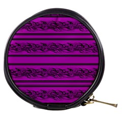 Magenta Barbwire Mini Makeup Bags