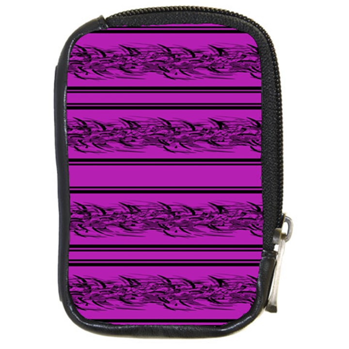 Magenta barbwire Compact Camera Cases