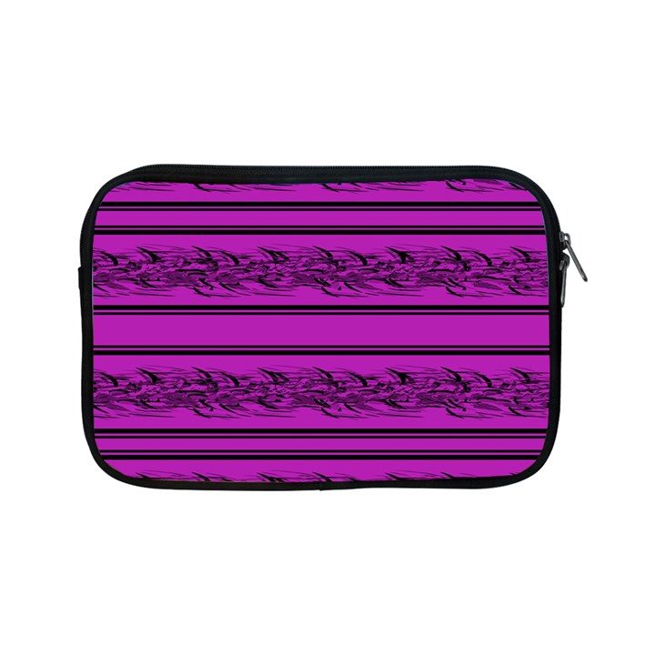 Magenta barbwire Apple iPad Mini Zipper Cases