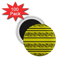 Yellow Barbwire 1 75  Magnets (100 Pack) 