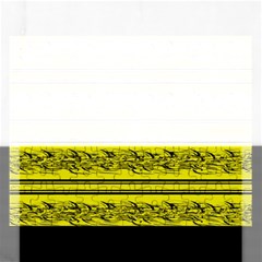 Yellow Barbwire Rectangular Jigsaw Puzzl