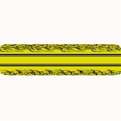 Yellow Barbwire Large Bar Mats