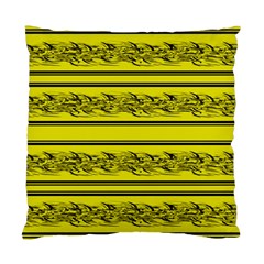 Yellow Barbwire Standard Cushion Case (two Sides)