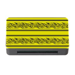 Yellow Barbwire Memory Card Reader With Cf