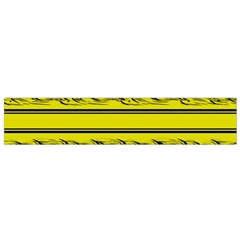 Yellow Barbwire Flano Scarf (small)