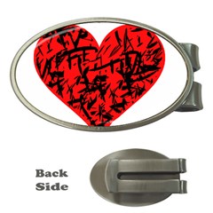 Valentine Hart Money Clips (Oval) 