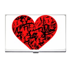 Valentine Hart Business Card Holders