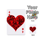 Valentine Hart Playing Cards 54 (Mini)  Front - Diamond4