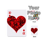 Valentine Hart Playing Cards 54 (Mini)  Front - Diamond10