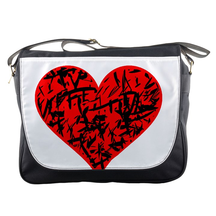 Valentine Hart Messenger Bags